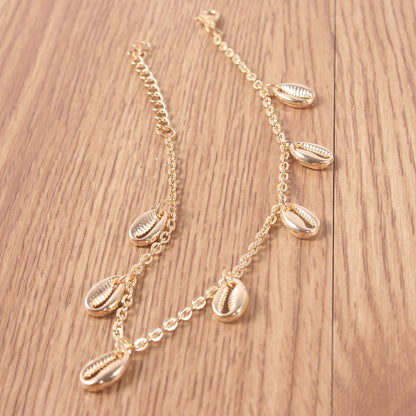 Shell Anklet Women Simple Temperament All-Match Beach Jewelry