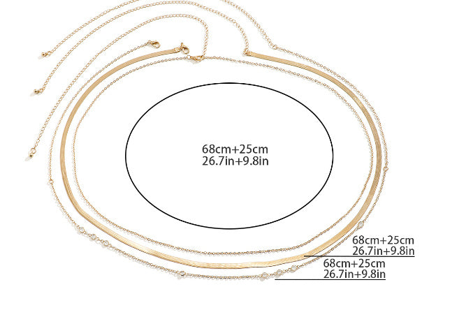 Metal Rhinestone Chain Navel Waist Chain Sexy Tassel