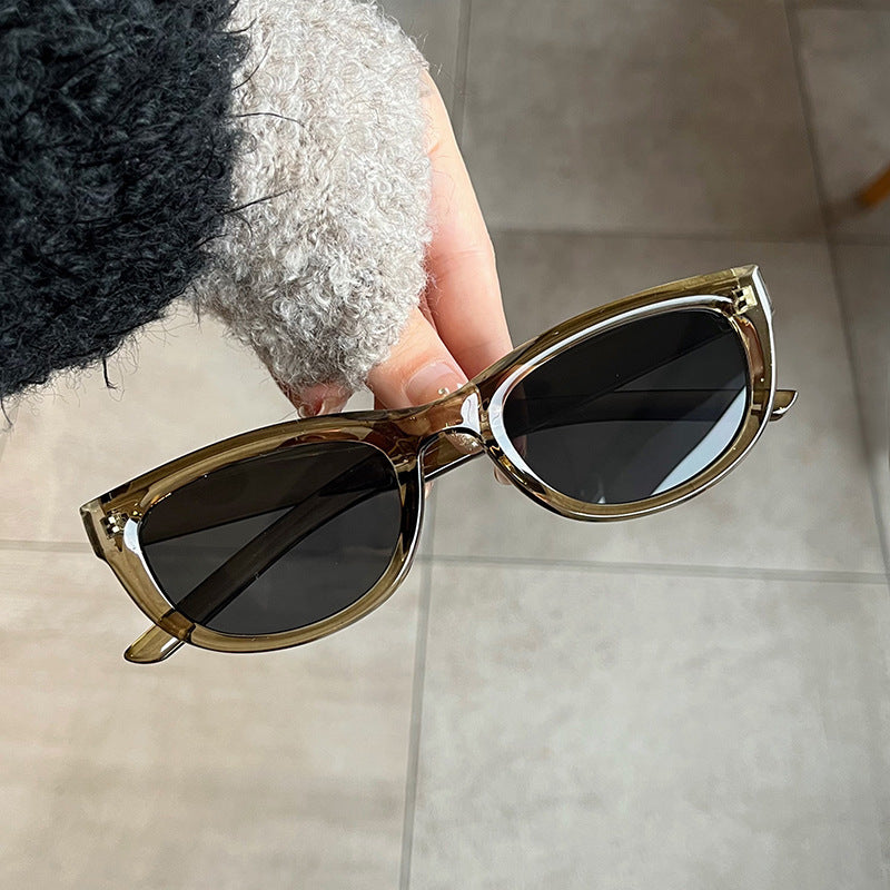 Retro Black Cat Eye UV Resistant Sunglasses