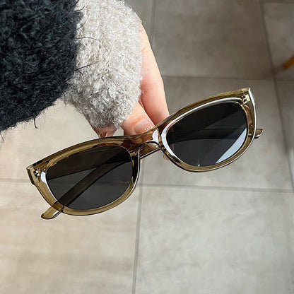 Retro Black Cat Eye UV Resistant Sunglasses