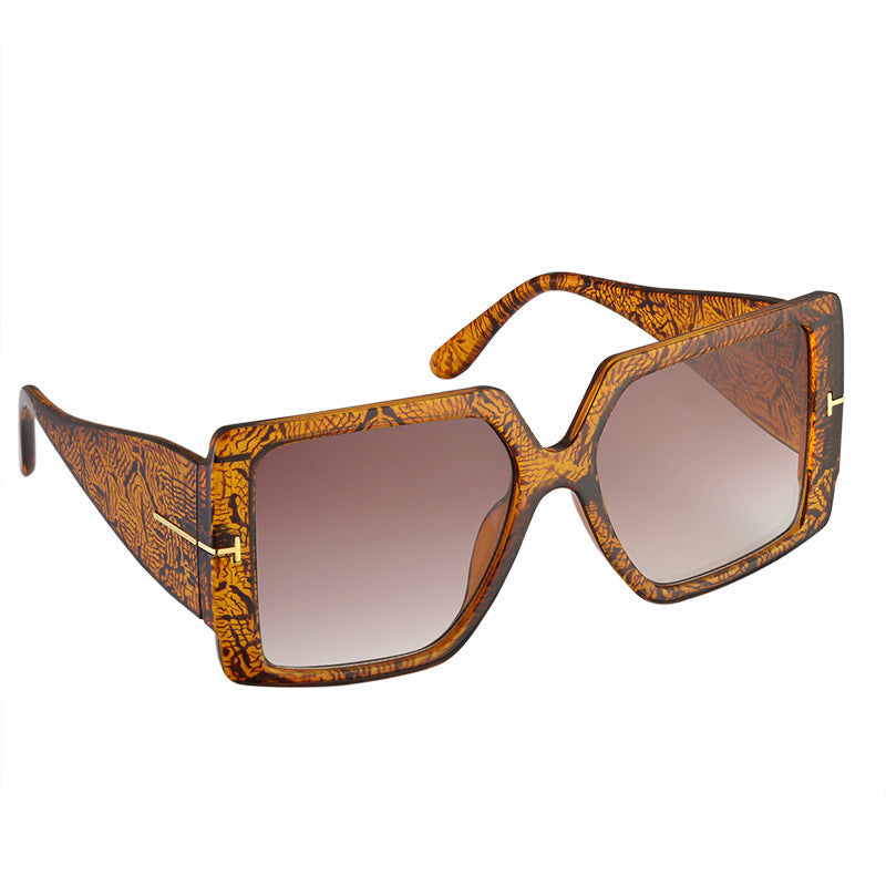 New Ladies Fashion Personality Black Sunglasses