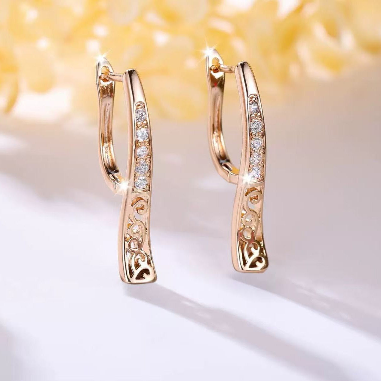 Fashion Unique Design Trendy Ear Ring High Sense Ear Rings All-matching