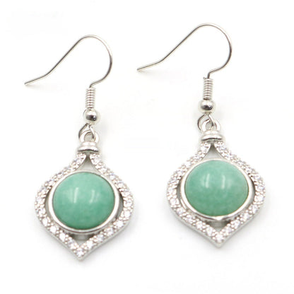 Amethyst Pack Beads Girls' Earrings Eardrops