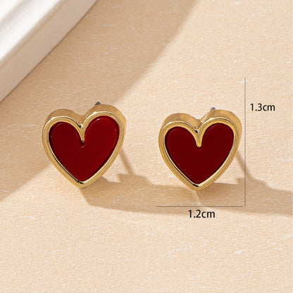 Daily Commuter Love Festival Women's Ear Studs