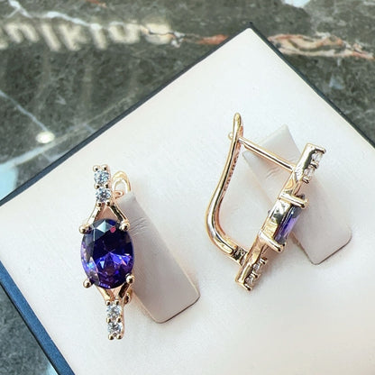 Rose Gold Amethyst Jewelry Kit
