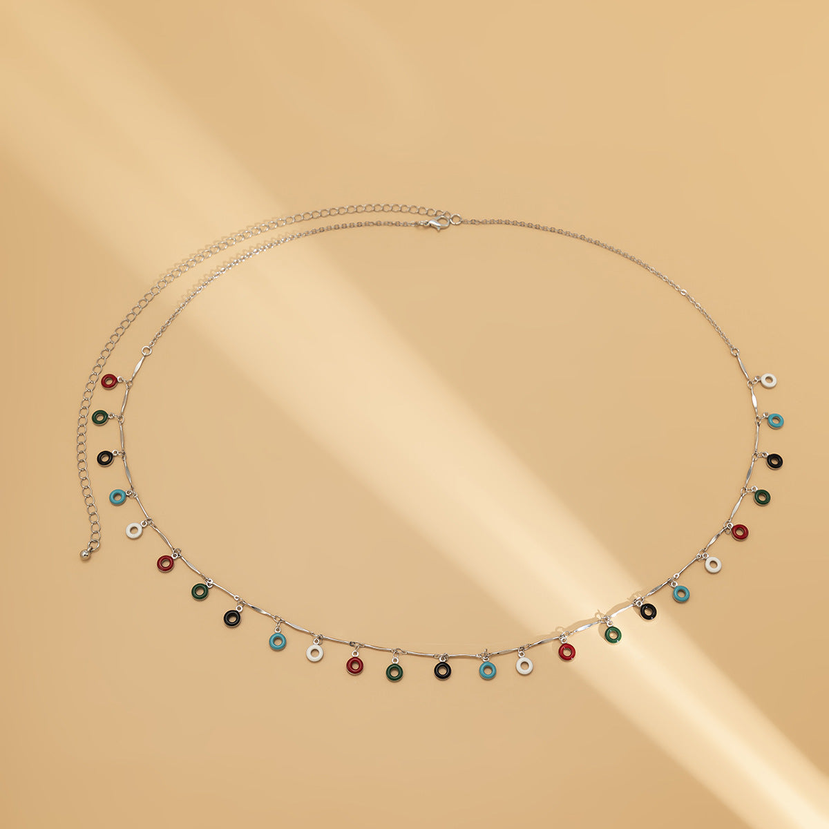 Women's Simple Candy Color Waist Chain
