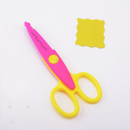 Lace Scissors Plastic Edge Serrated Tape