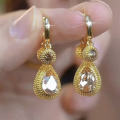 Opal Fishtail Pearl Tassel Earrings Women
