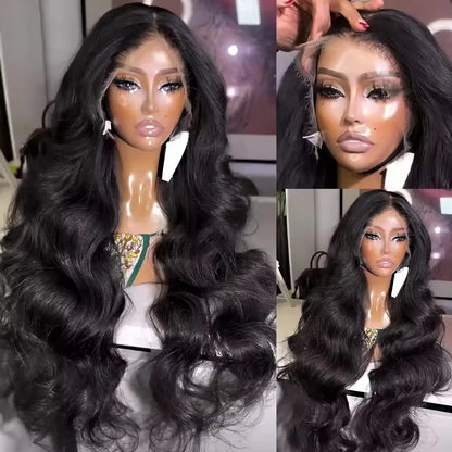 30 40 Inch Body Wave Glueless Wig Human Hair Ready To Wear 13x6 Hd Transparent Lace Frontal Wig 7x6 Pre Cut 100% Human Hair Wigs