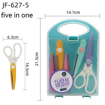 Plastic Children's Lace Scissors Set