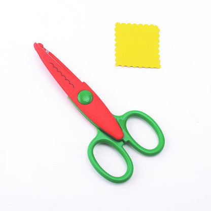 Lace Scissors Plastic Edge Serrated Tape