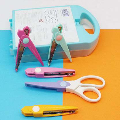 Plastic Children's Lace Scissors Set