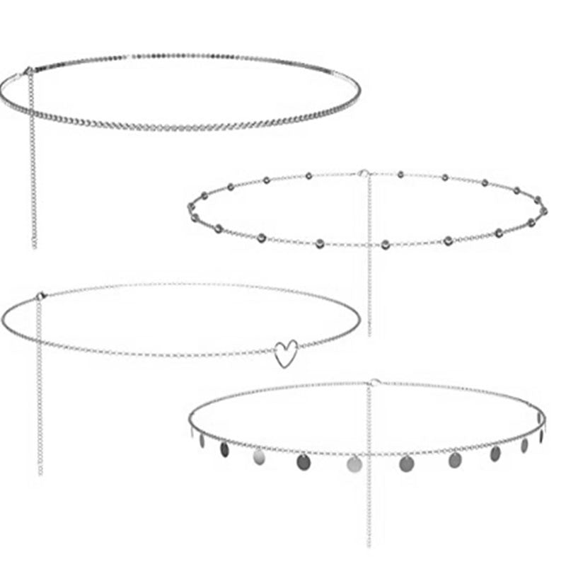 European And American Sexy Thin Chain Waist Chain Women