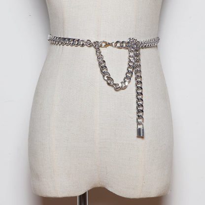 Belt Chain Butterfly Decoration Punk Waist Chain Pants Chain